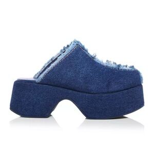 Farm Rio Denim Clogs size 10
